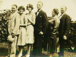 Joe, Carrie, Margaret, Randolph, Pauline, Joseph Bureker