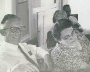 Randy Bureker and Carrie Johnson